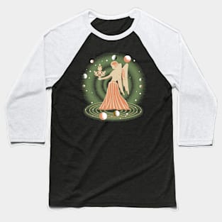 Virgo Zodiac Sign Baseball T-Shirt